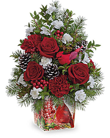 A Cardinal In Flight