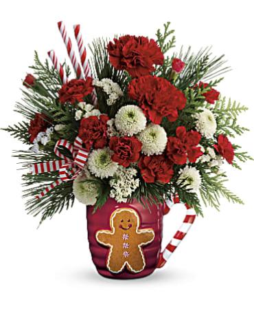 Send A Hug? Winter Sips Bouquet by Teleflora