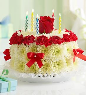 Birthday Flower Cake&reg; Bright