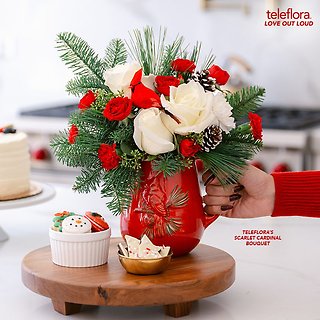 Teleflora\'s Festive Flight Bouquet