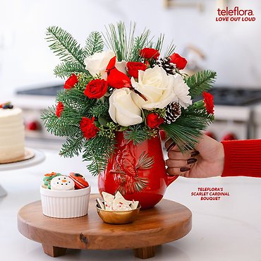 Teleflora\'s Festive Flight Bouquet