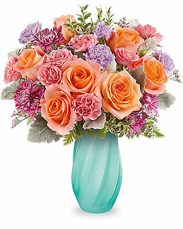 Teleflora\'s Blue  Radiance Bouquet