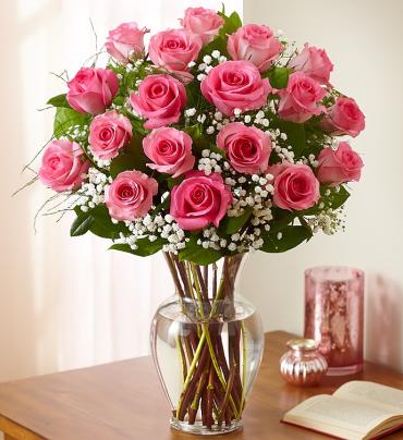 Rose Elegance Premium Long Stem Pink Roses