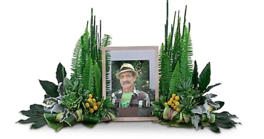 Surrounded In Nature Urn Bouquet