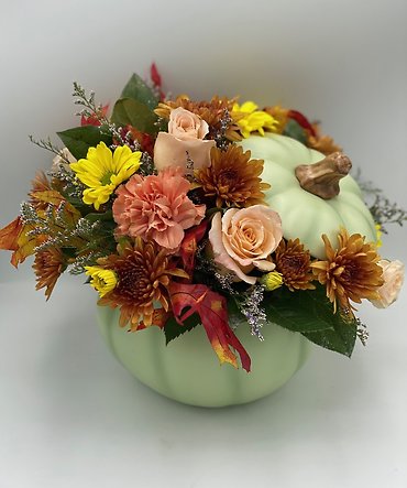 Fall Sage Pumpkin