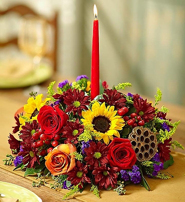 Harvest Glow&trade; Centerpiece