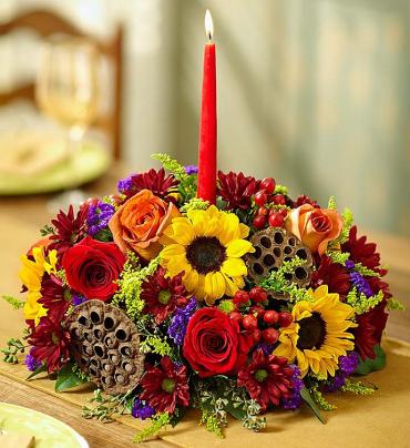 Harvest Glow&trade; Centerpiece