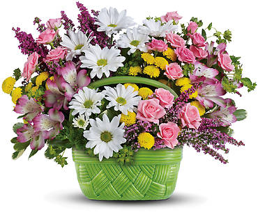 Basket Of Beauty Bouquet