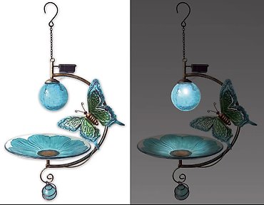 Butterfly Solar Feeder