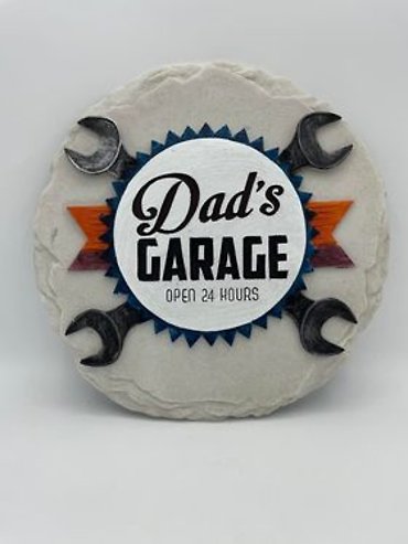 Dad\'s Garage Stepping Stone