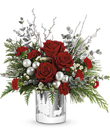 Teleflora\'s Wintry Wishes Bouquet Standard